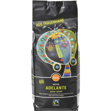 EZA Bio Kaffee Adelante Ganze Bohne