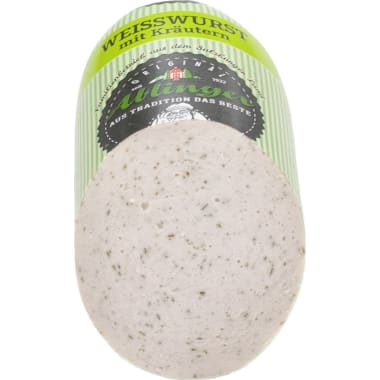 Ablinger Weißwurst mit Kräuter Stange