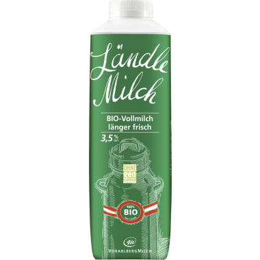 Vorarlberg Milch Bio Vollmilch länger frisch 3,5%