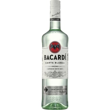 Bacardi Carta Blanca Weißer Rum 37,5%