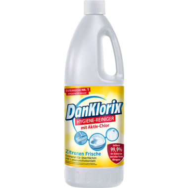 DanKlorix Hygienereiniger Zitrone