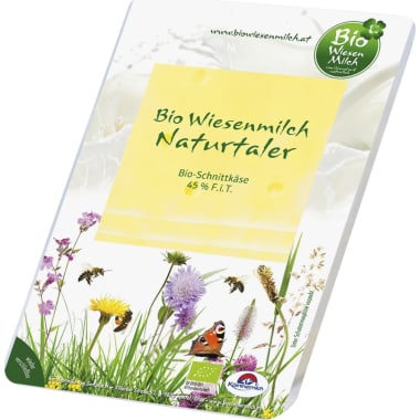 Kärntnermilch Bio Wiesenmilch Naturtaler Scheiben