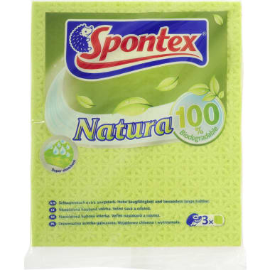 Spontex Schwammtuch Natura 3er-Packung
