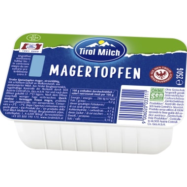 Tirol Milch Magertopfen 0,2%