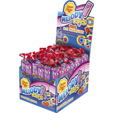 Chupa Chups Melody Pops Erdbeere