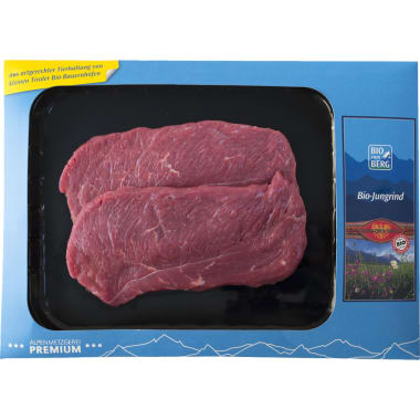 BIO vom BERG Bio Jungrind Schnitzel