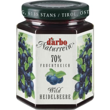 Darbo Naturrein Fruchtreich Wild-Heidelbeere
