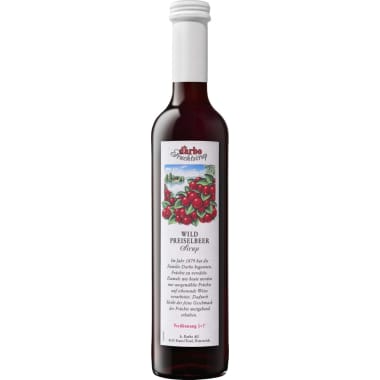 Darbo Sirup Wildpreiselbeer 0,5 Liter