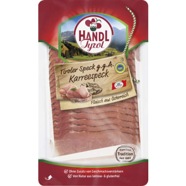 Handl Tyrol Karreespeck geschnitten