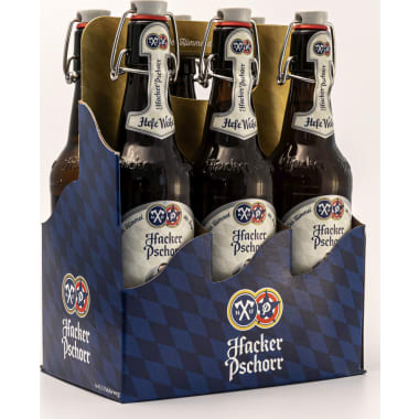 Hacker-Pschorr Hefe Weiße Tray 0,5 Liter