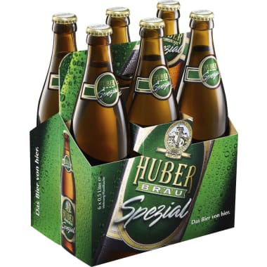 Huber Bräu Spezial Tray 0,5 Liter
