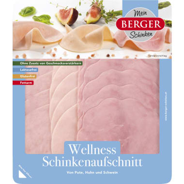 Berger Wellness-Schinkenaufschnitt