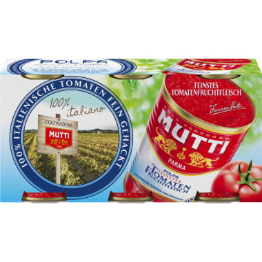 Mutti Polpa Tomatenfruchtfleisch 3er-Packung