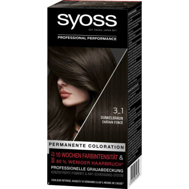 Syoss Dauerhafte Coloration Dunkelbraun