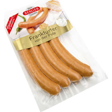 Berger Puten-Frankfurter 2 Paar