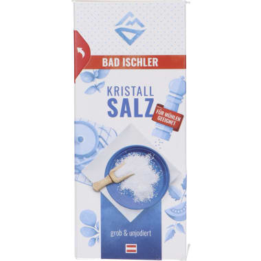 Bad Ischler Kristallsalz grob & unjodiert