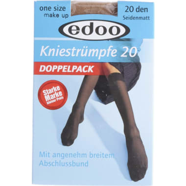 Edoo Kniestrümpfe Doppelpack