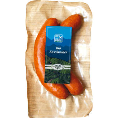 BIO vom BERG Bio Tiroler Käsekrainer