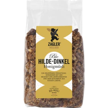 Zagler Müslibär Bio Dinkel Honigmüsli