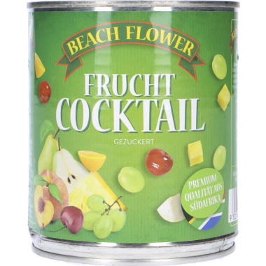 Beach Flower Fruchtcocktail gezuckert 0,425 Liter