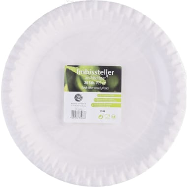 Imbissteller Frischfaser 23 cm