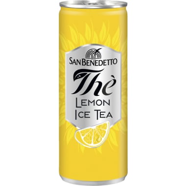 San Benedetto Zitrone Eistee 0,33 Liter Dose
