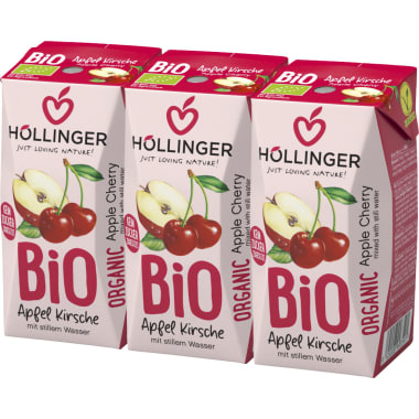 Höllinger Bio Apfelsaft Kirsche 0,2 Liter