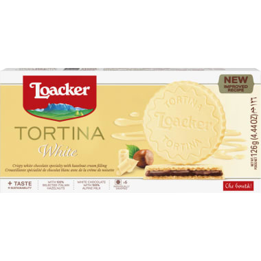 Loacker Tortina White