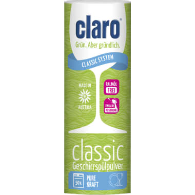 Claro Öko Pulver Classic 50 Spülgänge