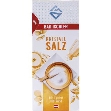 Bad Ischler Kristallsalz jodiert mit Fluorid