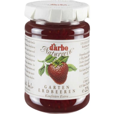 Darbo Naturrein Gartenerdbeere Extra