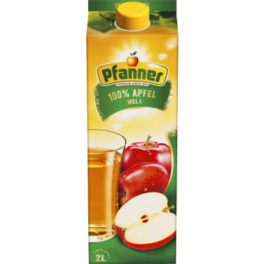 Pfanner Apfelsaft ohne Zuckerzusatz 2,0 Liter