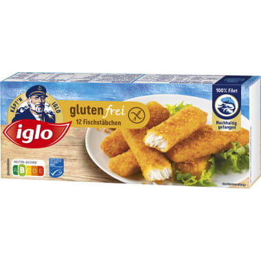 Iglo Fischstäbchen glutenfrei MSC