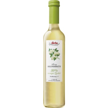 Darbo Sirup Holunderblüte zuckerreduziert 0,5 Liter