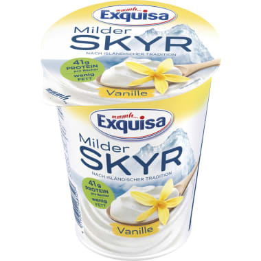 Exquisa Milder Skyr Vanille 400 gr