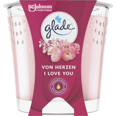 Glade Duftkerze I Love You