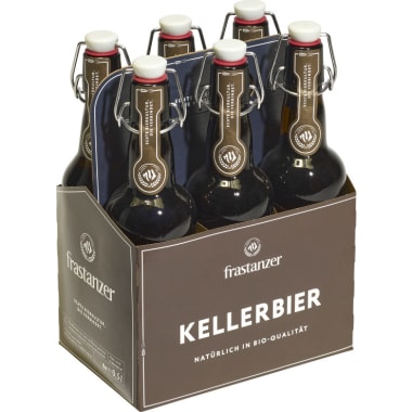 Frastanzer Bio Kellerbier Tray 0,5 Liter