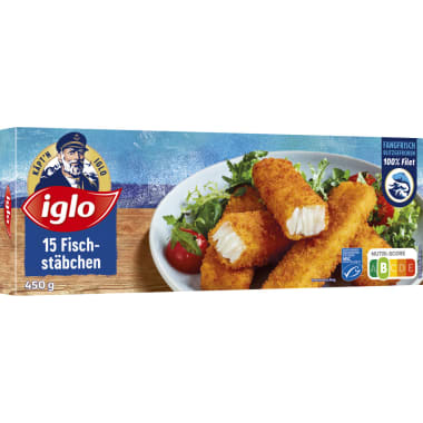 Iglo Fischstäbchen MSC 15er-Packung