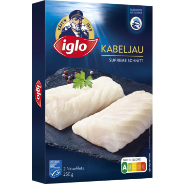Iglo Kabeljau Naturfilets MSC