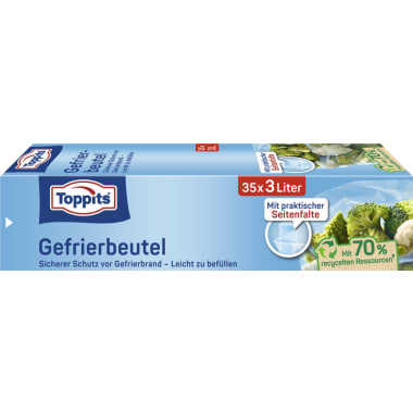 Toppits Gefrierbeutel 3,0 Liter