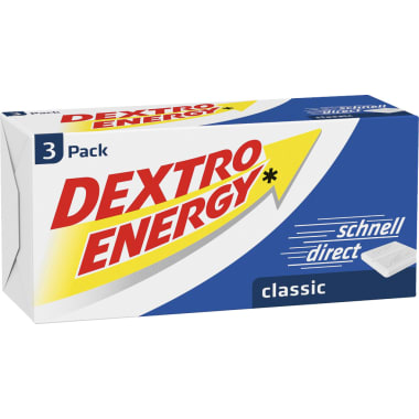 Dextro Energy Traubenzucker Classic 3er-Packung
