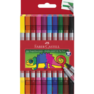Faber Castell Doppelfasermaler 10er-Packung