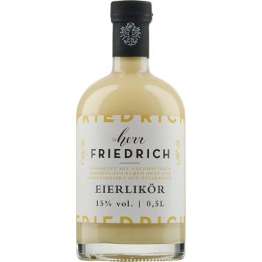 Herr Friedrich Herr Friedrich Eierlikör 15 % 0,5 Liter