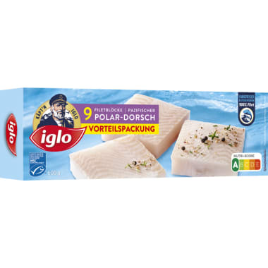 Iglo Polardorsch natur MSC 9er-Packung