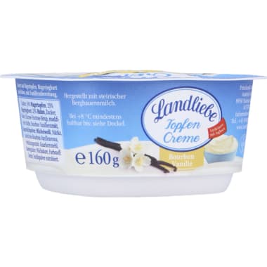 Landliebe Topfencreme Vanille