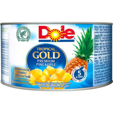 Dole Ananasstücke in Saft 236 ml