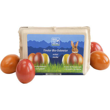 BIO vom BERG Bio Ostereier 6er-Packung