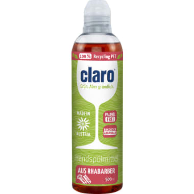 Claro Öko Spülmittel Rhabarber