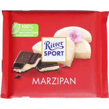 Ritter Sport Schokolade Bunte Vielfalt Marzipan