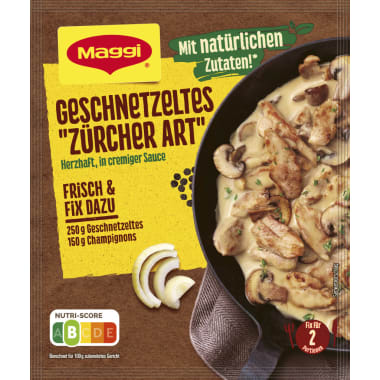 Maggi Fix Züricher Geschnetzeltes